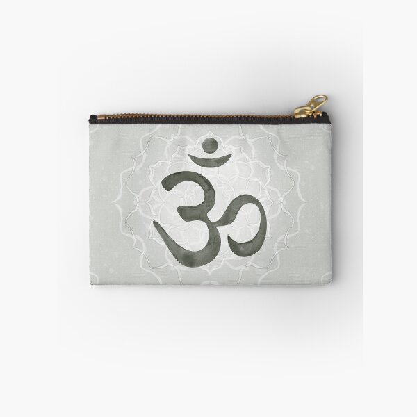 Item preview, OM Mandala Light Watercolor Bija - Pine designed and sold by Irene Estelle.