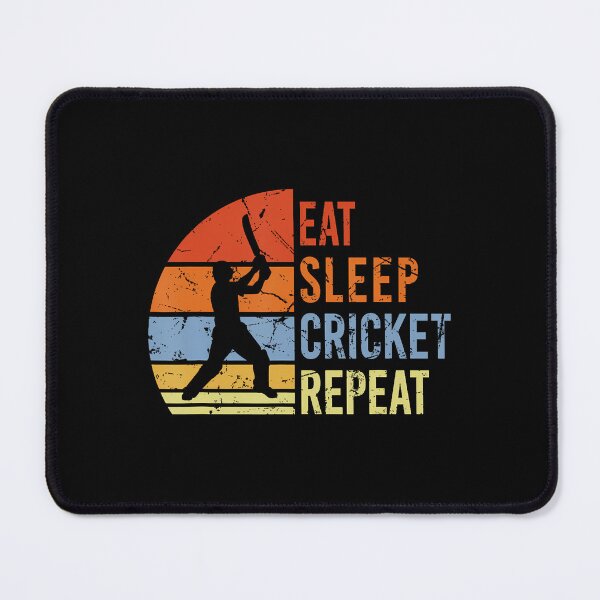 Item preview, Eat Sleep Cricket Repeat - Funny Cricket Game Men Boy designed and sold by elihletoriong.
