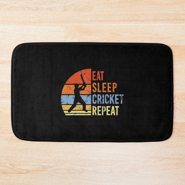Item preview, Eat Sleep Cricket Repeat - Funny Cricket Game Men Boy designed and sold by elihletoriong.