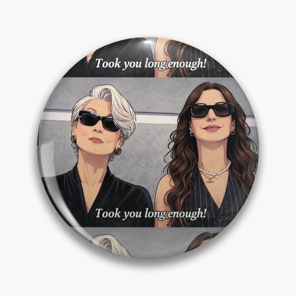 Item preview, Took you long enough: Miranda and Andy (fan art) designed and sold by PopCultureAndStuff.