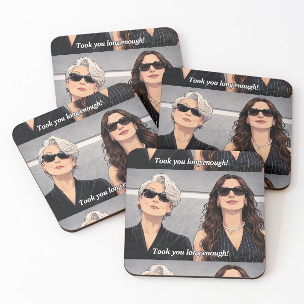 Item preview, Took you long enough: Miranda and Andy (fan art) designed and sold by PopCultureAndStuff.