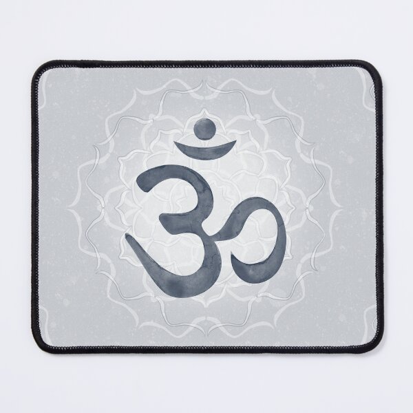 Item preview, OM Mandala Light Watercolor Bija - Dusk designed and sold by Irene Estelle.