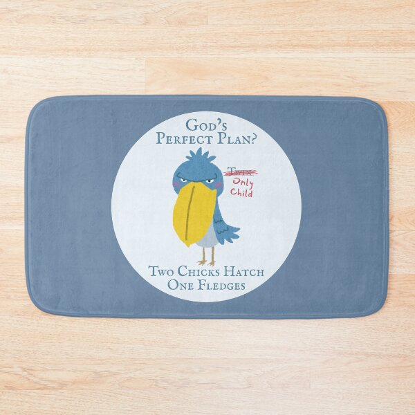 Item preview, God's Perfect Plan? - Twinsidious Shoebill Stork - Atheist Animals designed and sold by EvergreenRevolt.