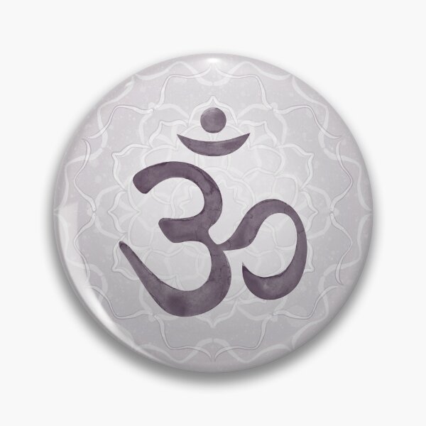 Item preview, OM Mandala Light Watercolor Bija - Fig designed and sold by Irene Estelle.