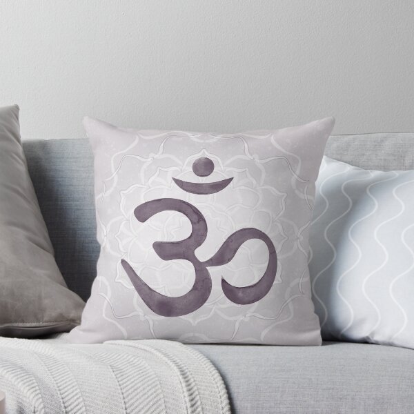 Item preview, OM Mandala Light Watercolor Bija - Fig designed and sold by Irene Estelle.