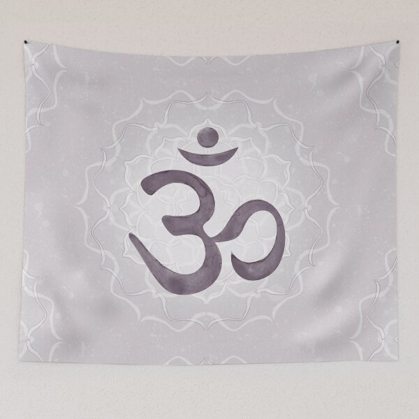 Item preview, OM Mandala Light Watercolor Bija - Fig designed and sold by Irene Estelle.