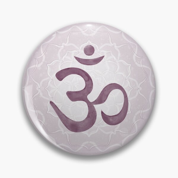 Item preview, OM Mandala Light Watercolor Bija - Beet designed and sold by Irene Estelle.
