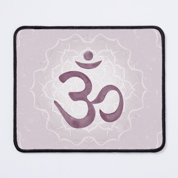 Item preview, OM Mandala Light Watercolor Bija - Beet designed and sold by Irene Estelle.
