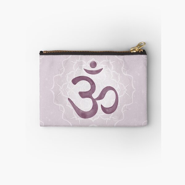 Item preview, OM Mandala Light Watercolor Bija - Beet designed and sold by Irene Estelle.
