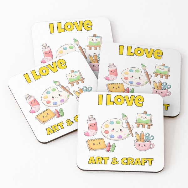 Item preview, Kawaii Art & Craft Supplies - Colourful Creative Design designed and sold by Latitude 1°N.