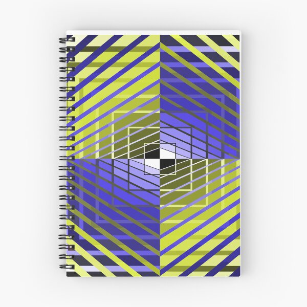 Item preview, Geometric Abstraction, Yellow, Blue, Abstract Art designed and sold by DDJust4U.