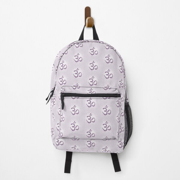 Item preview, OM Mandala Light Watercolor Bija - Plum designed and sold by Irene Estelle.
