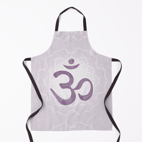 Item preview, OM Mandala Light Watercolor Bija - Plum designed and sold by Irene Estelle.