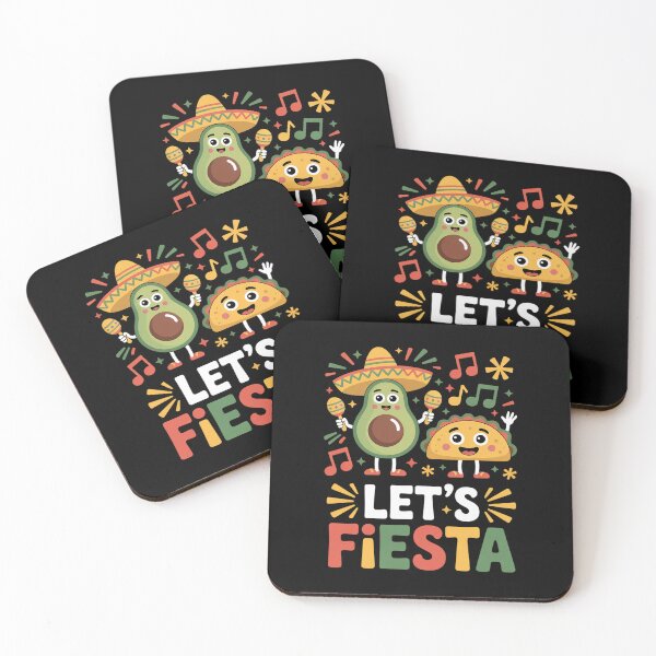 Item preview, Let's Fiesta Avocado and Tacos Cinco De Mayo Mexican Party designed and sold by KristieRamsey.