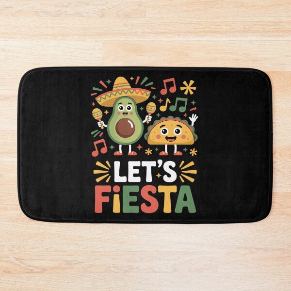 Item preview, Let's Fiesta Avocado and Tacos Cinco De Mayo Mexican Party designed and sold by KristieRamsey.