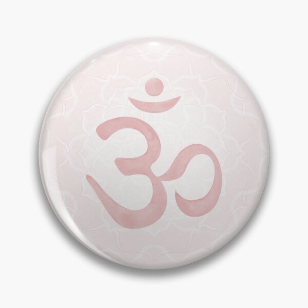 Item preview, OM Mandala Light Watercolor Bija - Rose designed and sold by Irene Estelle.