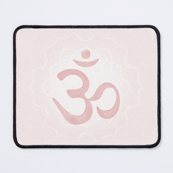 Item preview, OM Mandala Light Watercolor Bija - Rose designed and sold by Irene Estelle.