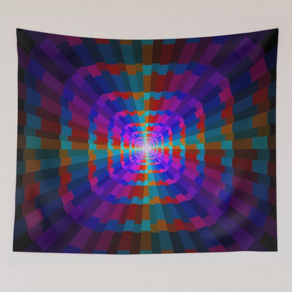 Item preview, Geometric Layout In Multi Color, Geometric Abstraction, Abstract Art designed and sold by DDJust4U.