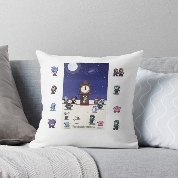 Item preview, Retro Pixel Ticking Clock – Ultimate Gaming & Anime Crossover Art designed and sold by Gurjeetpixelart.