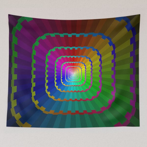 Item preview, Geometric Layout In Multi Color, Geometric Abstraction, Abstract Art designed and sold by DDJust4U.