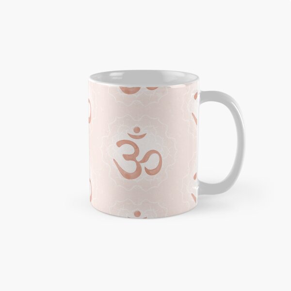 Item preview, OM Mandala Light Watercolor Bija - Coral designed and sold by Irene Estelle.