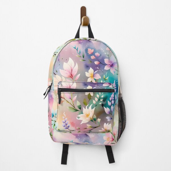 Item preview, Watercolor Pastel Flowers - Dreamy Garden Design designed and sold by Blooms & Paws Haven .