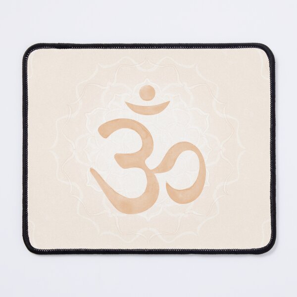 Item preview, OM Mandala Light Watercolor Bija - Melon designed and sold by Irene Estelle.