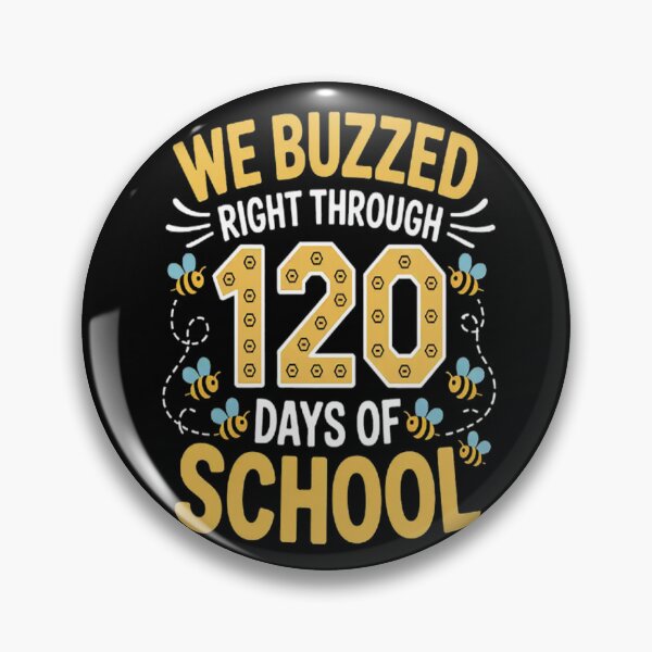 Item preview, 1st Grade Buzzed 120 Days of School Bee Teacher designed and sold by StuffNestie.