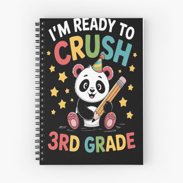 Item preview, 3rd Grade Panda Back To School Student designed and sold by StuffNestie.