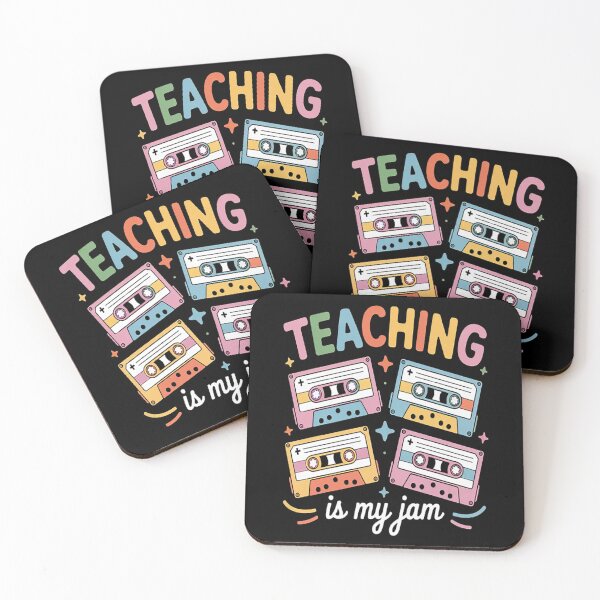 Item preview, 90s Cassette Tape Music Teacher Teaching Is My Jam designed and sold by StuffNestie.