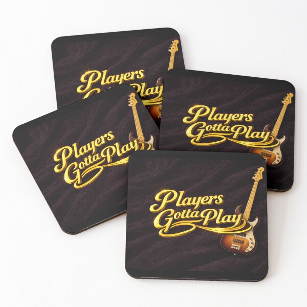 Item preview, Players Gotta Play – Electric Bass Edition designed and sold by MySheetMusicArt.