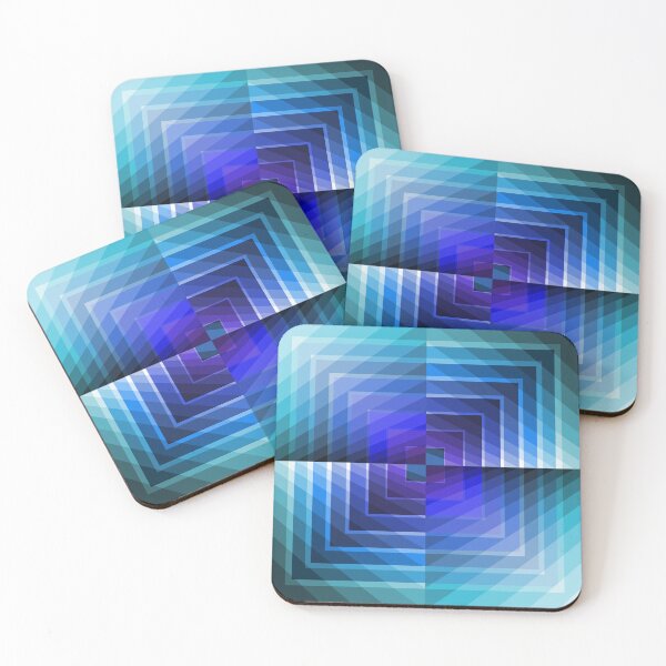 Item preview, Asymmetric Design, Blue and Purple, Geometric Abstraction, Abstract Art designed and sold by DDJust4U.