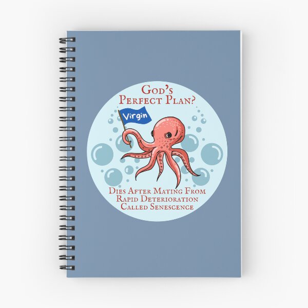 Item preview, God's Perfect Plan? - Octopus - Atheist Animals designed and sold by EvergreenRevolt.