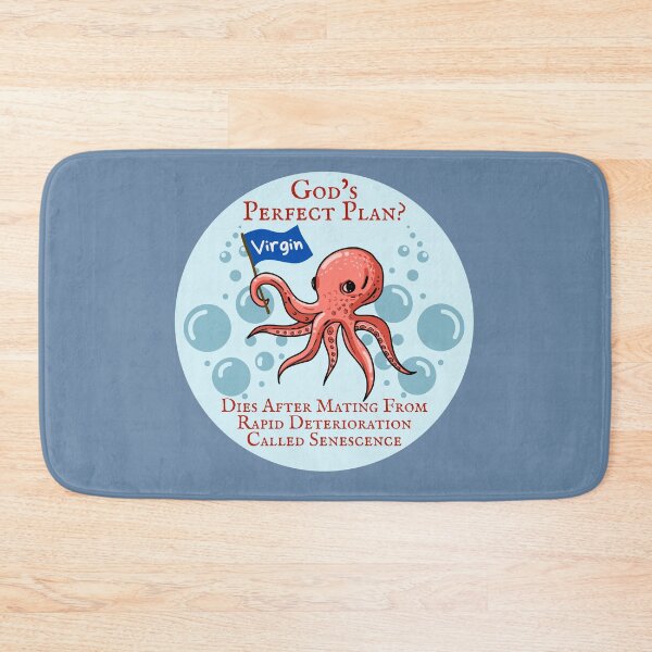 Item preview, God's Perfect Plan? - Octopus - Atheist Animals designed and sold by EvergreenRevolt.