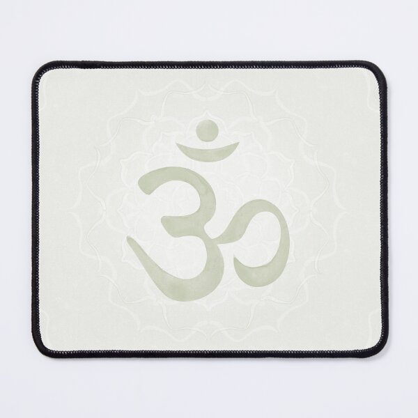 Item preview, OM Mandala Light Watercolor Bija - Tea designed and sold by Irene Estelle.