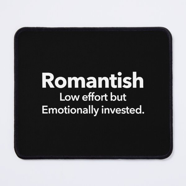 Item preview, Romantish designed and sold by Textitude.