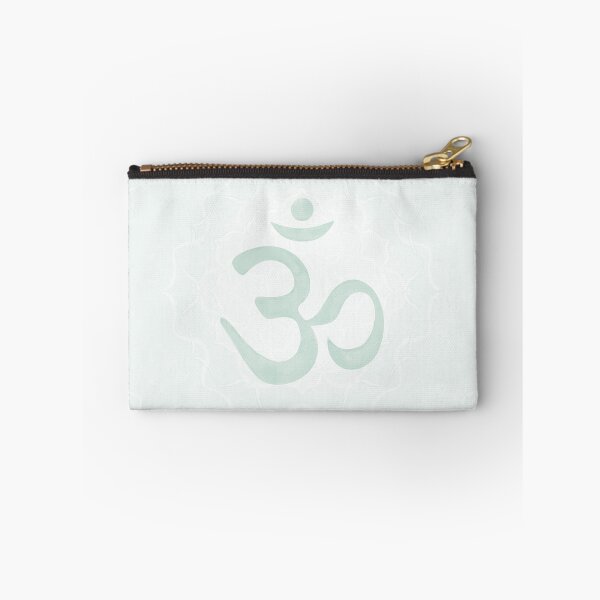 Item preview, OM Mandala Light Watercolor Bija - Mint designed and sold by Irene Estelle.