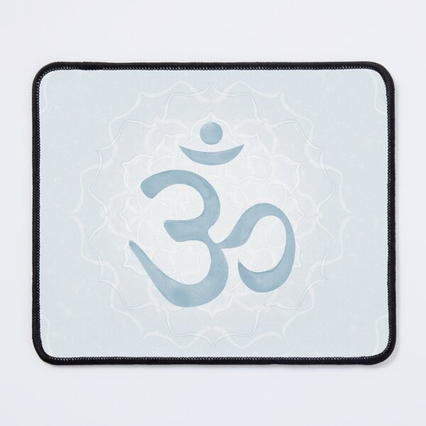 Item preview, OM Mandala Light Watercolor Bija - Sky designed and sold by Irene Estelle.