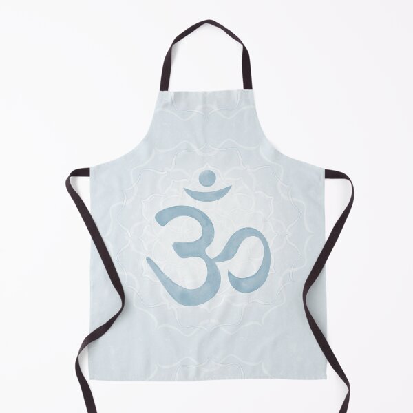 Item preview, OM Mandala Light Watercolor Bija - Sky designed and sold by Irene Estelle.