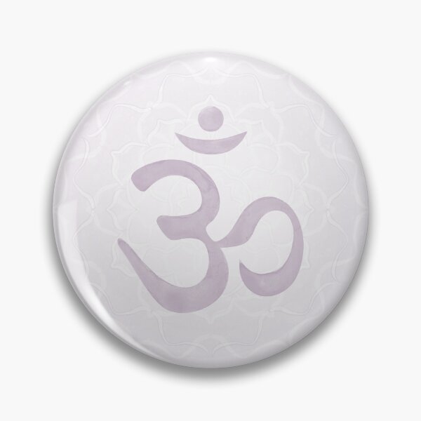 Item preview, OM Mandala Light Watercolor Bija - Dust designed and sold by Irene Estelle.