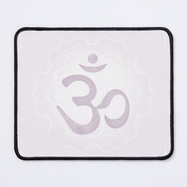 Item preview, OM Mandala Light Watercolor Bija - Dust designed and sold by Irene Estelle.