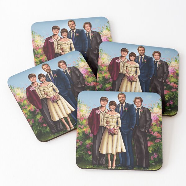 Item preview, Jopper Wedding Family Portrait designed and sold by abcheeseburger.