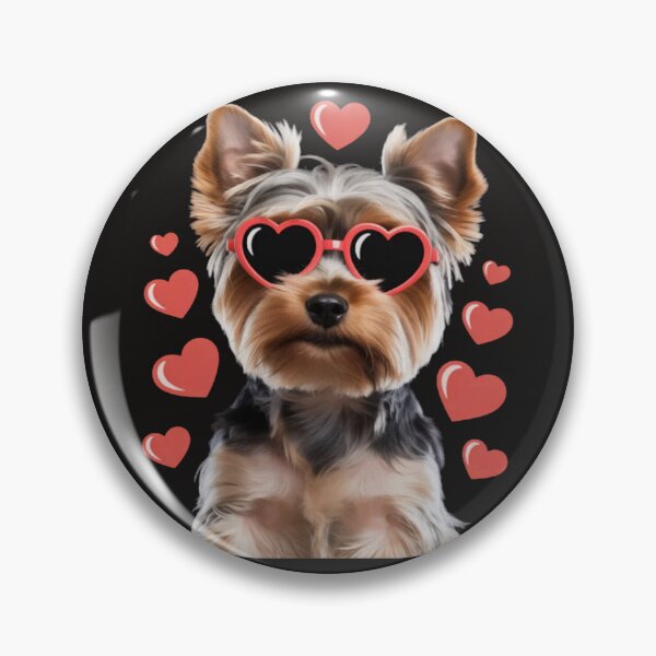Item preview, Yorkshire Terrier valentines day Yorkie Lover designed and sold by MaryTaylor3.