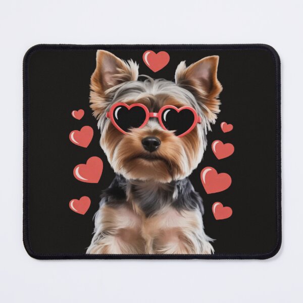 Item preview, Yorkshire Terrier valentines day Yorkie Lover designed and sold by MaryTaylor3.