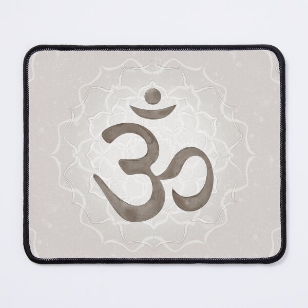 Item preview, OM Mandala Light Watercolor Bija - Earth designed and sold by Irene Estelle.