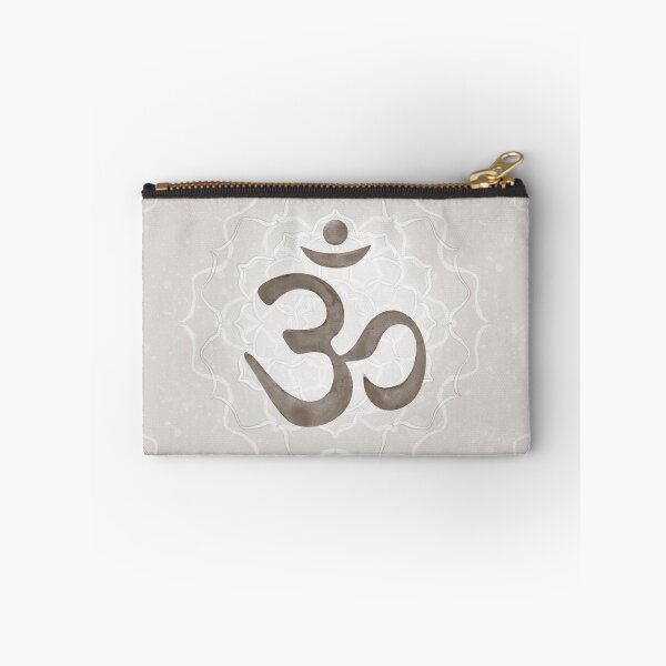Item preview, OM Mandala Light Watercolor Bija - Earth designed and sold by Irene Estelle.