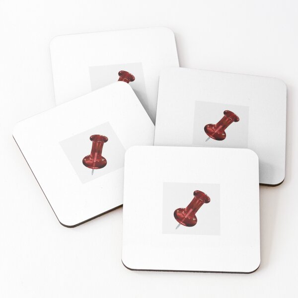 Item preview, Red pin designed and sold by abbiejem.