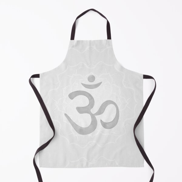 Item preview, OM Mandala Light Watercolor Bija - Fog designed and sold by Irene Estelle.