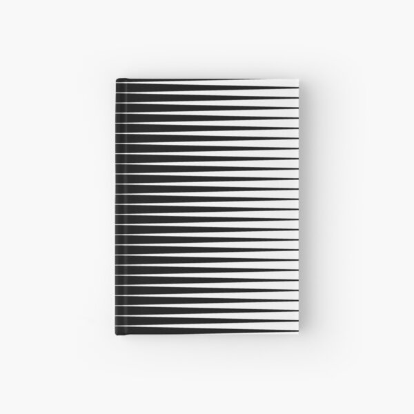 centered points - op art Hardcover Journal
