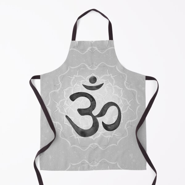 Item preview, OM Mandala Light Watercolor Bija - Coal designed and sold by Irene Estelle.